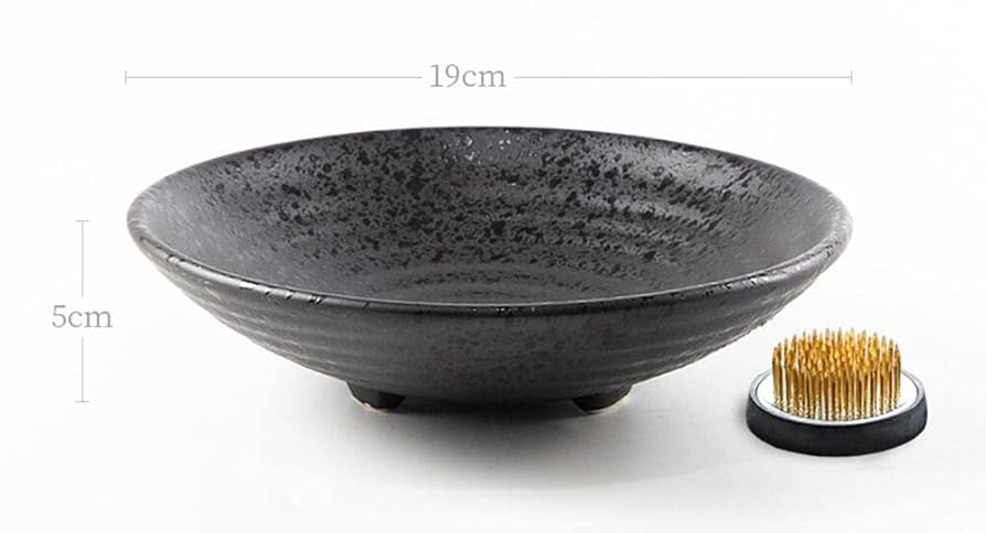 Amazon.co.jp: 花器 水盤 生け花用花器 水盤 生花用の花器